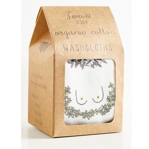 Free People X Lovewild Breast Wreath Washcloth set